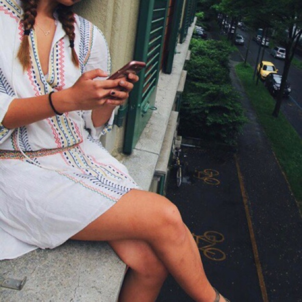 Alice and Olivia Embroidered Dress